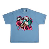 Pebble Blue certified nursing assistant cna hearts Urban Heavy Tee - Jasminsmagicworld
