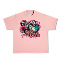 Salmon certified nursing assistant cna hearts Urban Heavy Tee - Jasminsmagicworld