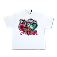White certified nursing assistant cna hearts Urban Heavy Tee - Jasminsmagicworld