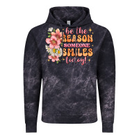 Cloud Black be the reason someone smiles today Vintage Hoodie - JahusDesignShop