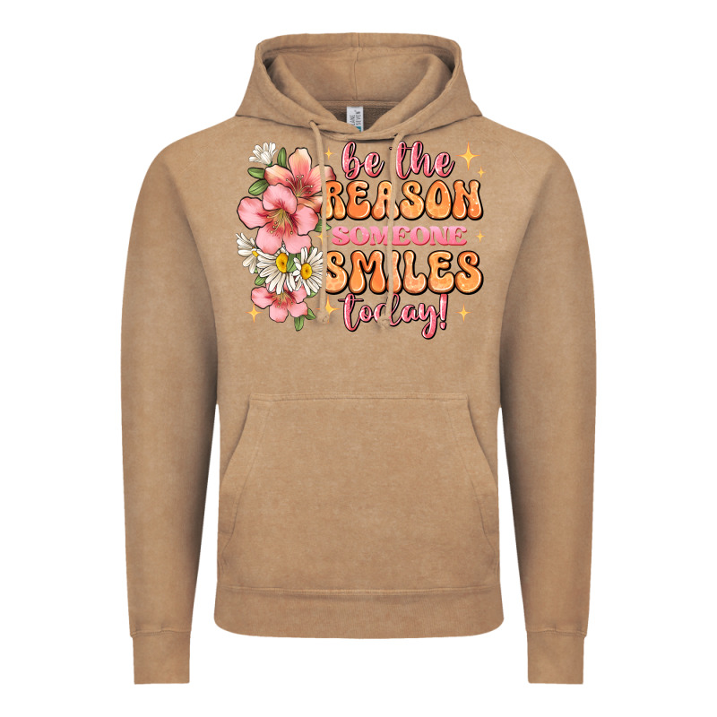 Be The Reason Someone Smiles Today Vintage Hoodie by JahusDesignShop | Teevron