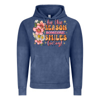 Vintage Denim be the reason someone smiles today Vintage Hoodie - JahusDesignShop