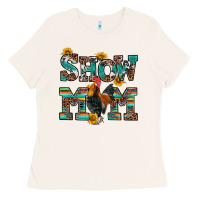 Bone show mom rooster Ladies Tee - RanaPortraitStore