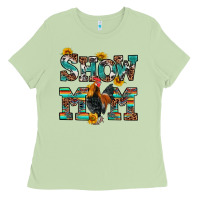 Matcha show mom rooster Ladies Tee - RanaPortraitStore