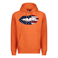 Carrot Lips American Flag Premium Hoodie - Bettercallsaul