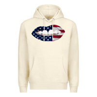 Sandshell Lips American Flag Premium Hoodie - Bettercallsaul