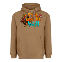 Toasted Coconut It's All About The Ball Heavyweight Hoodie - LillyAllenDesigns