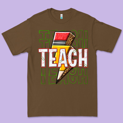 Teach Premium Tee Designed By Texasbilliewilder