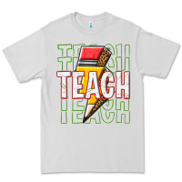 Dove Grey teach Premium Tee - texasbilliewilder