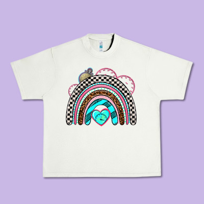 Race Rainbow Urban Heavy Tee Designed By Adodesignshop