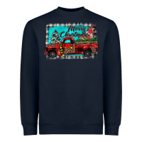 Navy truck merry christmas Heavyweight Sweatshirt - JahusDesignShop
