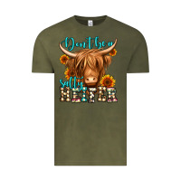 Vintage Olive don't be a salty heifer long haired cow Vintage Tee - Jasminsmagicworld