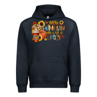 Navy little pumpkin with a lot of spice Urban Hoodie - CowGirlArtShop