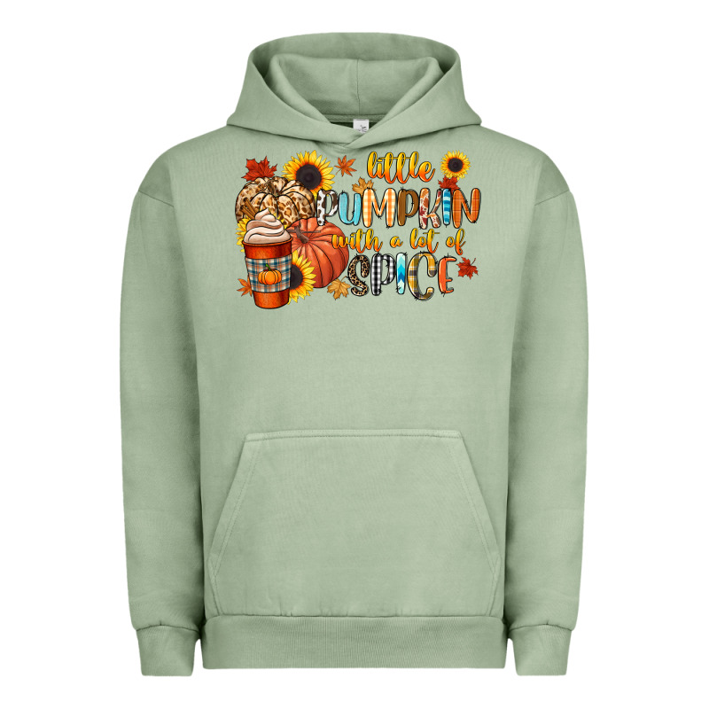 Little Pumpkin With A Lot Of Spice Urban Hoodie by CowGirlArtShop | Teevron