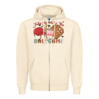 Sandshell take me out to the ballgame Zipper Hoodie - MaliasSmallBusiness