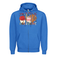 True Royal take me out to the ballgame Zipper Hoodie - MaliasSmallBusiness