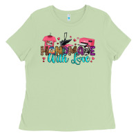 Matcha handmade with love Ladies Tee - RanaPortraitStore