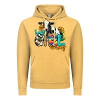 Vintage Mustard hay girl hay Vintage Hoodie - AdoDesignShop