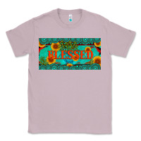 Lilac blessed turquoise gemstone cactus and sunflower licanse plate Classic Tee - Artiststas