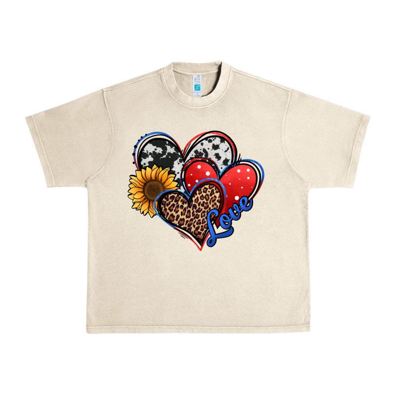 4th Of July American Hearts Urban Heavy Tee by Jasminsmagicworld | Teevron