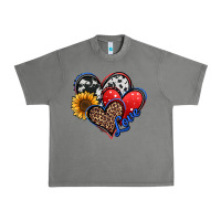 Tornado 4th of july american hearts Urban Heavy Tee - Jasminsmagicworld