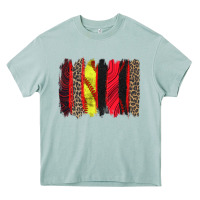 Arona softball brushstroke Heavy Core Tee - Zillion Design Studio