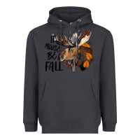 Smoke It Moose Be Fall Heavyweight Hoodie - LillyAllenDesigns