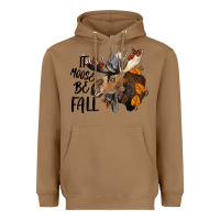 Toasted Coconut It Moose Be Fall Heavyweight Hoodie - LillyAllenDesigns