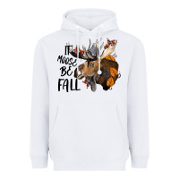 White It Moose Be Fall Heavyweight Hoodie - LillyAllenDesigns