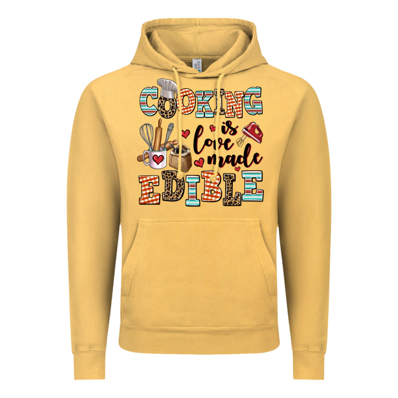 Cooking Is Love Made Edible Vintage Hoodie by AdoDesignShop | Teevron