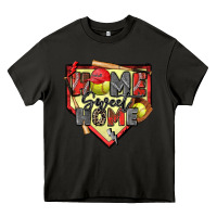 Asphalt home sweet home softball Heavy Core Tee - Zillion Design Studio