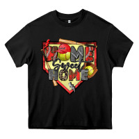 Black home sweet home softball Heavy Core Tee - Zillion Design Studio