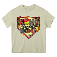Mossy home sweet home softball Heavy Core Tee - Zillion Design Studio