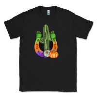 Black horseshoe halloween cactus Classic Tee - AdoDesignShop