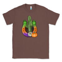 Chestnut horseshoe halloween cactus Classic Tee - AdoDesignShop