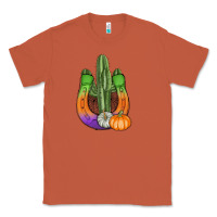 Copper horseshoe halloween cactus Classic Tee - AdoDesignShop