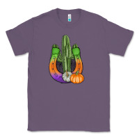 Lavender horseshoe halloween cactus Classic Tee - AdoDesignShop