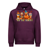 Mauve Wine tis the season Urban Hoodie - CowGirlArtShop