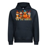 Navy tis the season Urban Hoodie - CowGirlArtShop