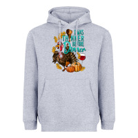 Heather Grey I Was Thinner Before Dinner Turkey Thanksgiving Heavyweight Hoodie - LillyAllenDesigns
