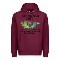 Burgundy rooster Premium Hoodie - Bettercallsaul