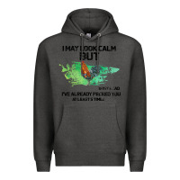 Charcoal Heather rooster Premium Hoodie - Bettercallsaul
