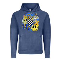 Vintage Denim retro down syndrome awareness Vintage Hoodie - JahusDesignShop
