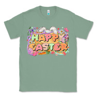 Sage Happy Easter Classic Tee - LillyAllenDesigns