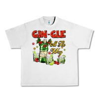 Lunar Rock gin`gle all the way with bottle and cocktails Urban Heavy Tee - AdoDesignShop