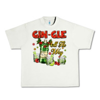 Pistachio gin`gle all the way with bottle and cocktails Urban Heavy Tee - AdoDesignShop