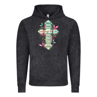 Vintage Black god says you are cross Vintage Hoodie - JahusDesignShop