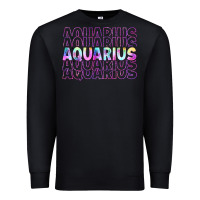 Black aquarius Premium Sweatshirt - Artiststas