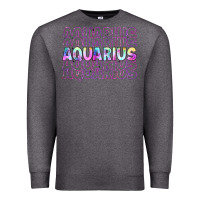 Charcoal Heather aquarius Premium Sweatshirt - Artiststas