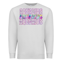 Dove Grey aquarius Premium Sweatshirt - Artiststas